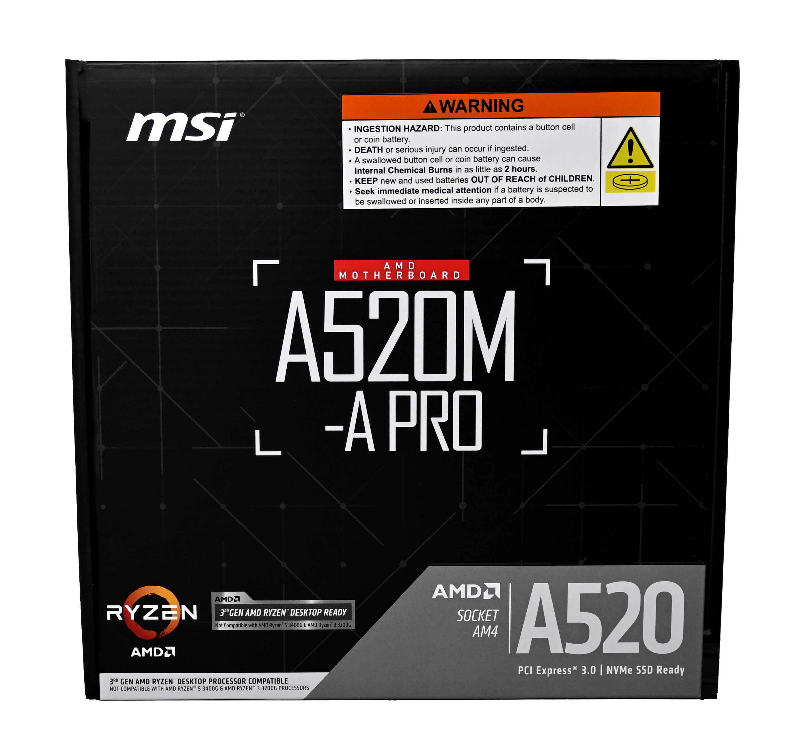 MSI A520M PRO.